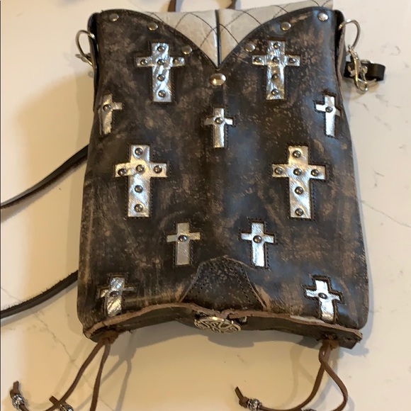 Jackalope luxury artisan cowboy boot bag new - Picture 6 of 11